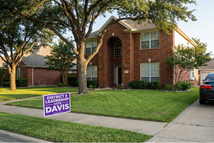 Fort Worth Political Yard Signs