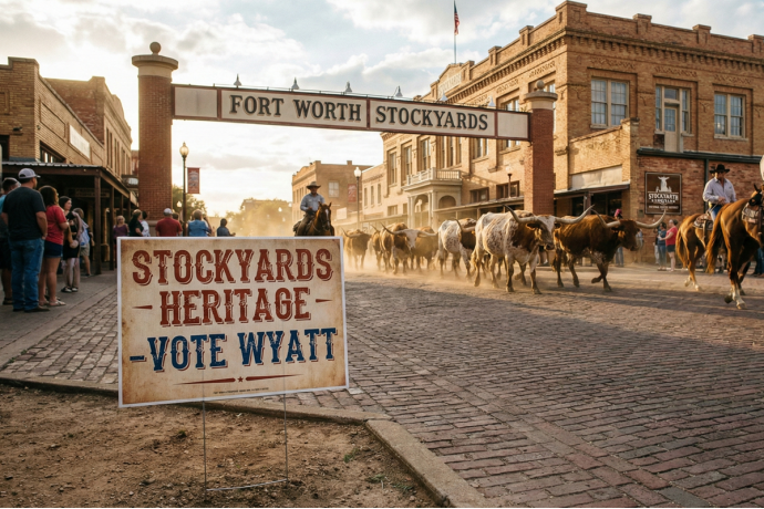 Fort Worth Political Yard Signs