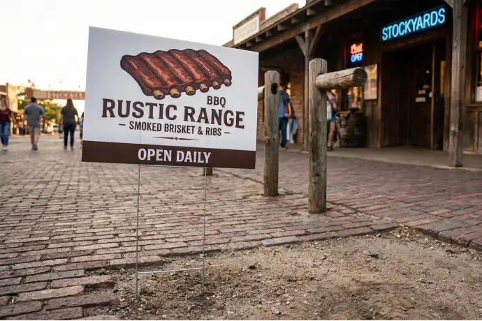 Fort Worth Yard Signs