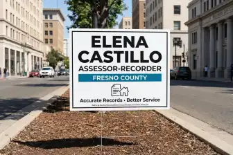 Fresno Political Yard Signs