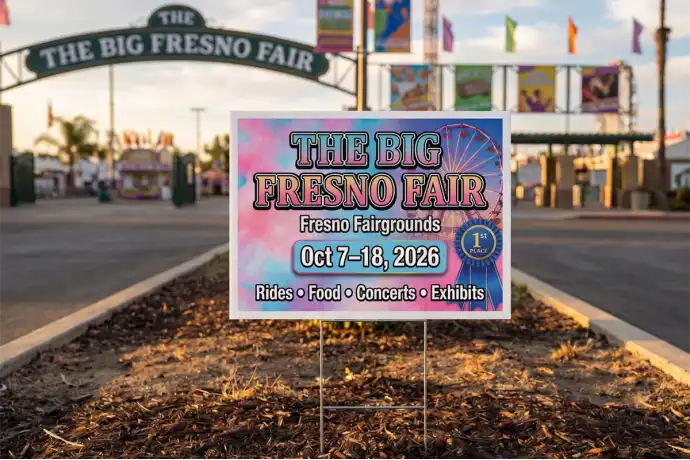 Fresno Yard Signs