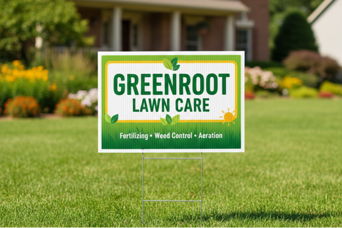 Full Color Yard Signs