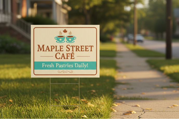 Full Color Yard Signs