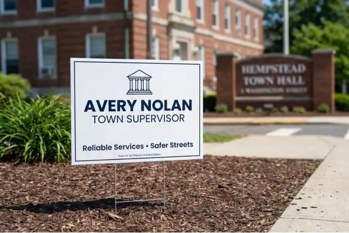 Hempstead Political Yard Signs