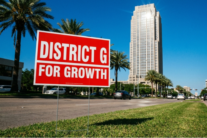 Houston Political Yard Signs