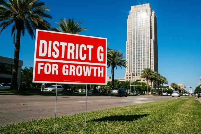 Houston Political Yard Signs