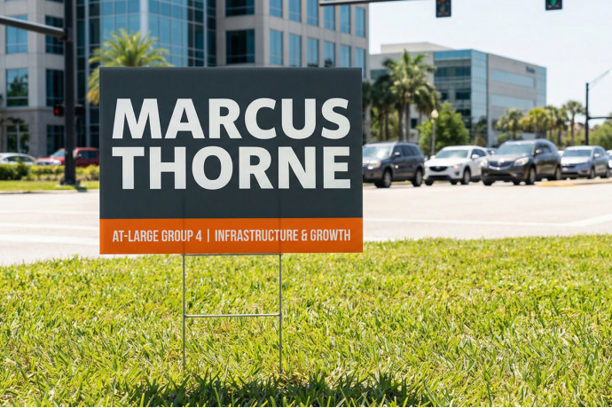 Jacksonville Political Yard Signs | Fast 1-Day Shipping