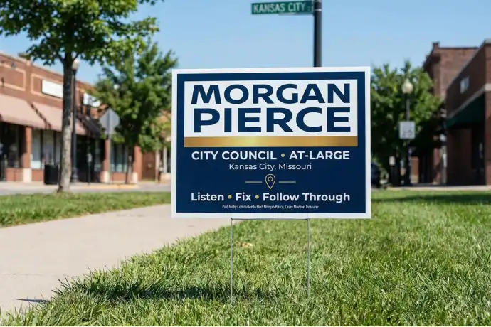 Kansas City Political Yard Signs