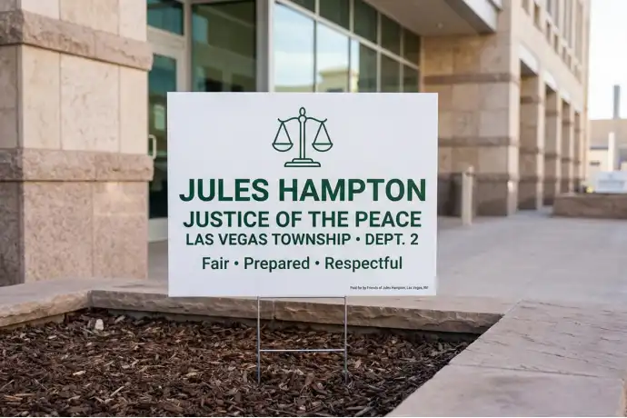 Las Vegas Political Yard Signs