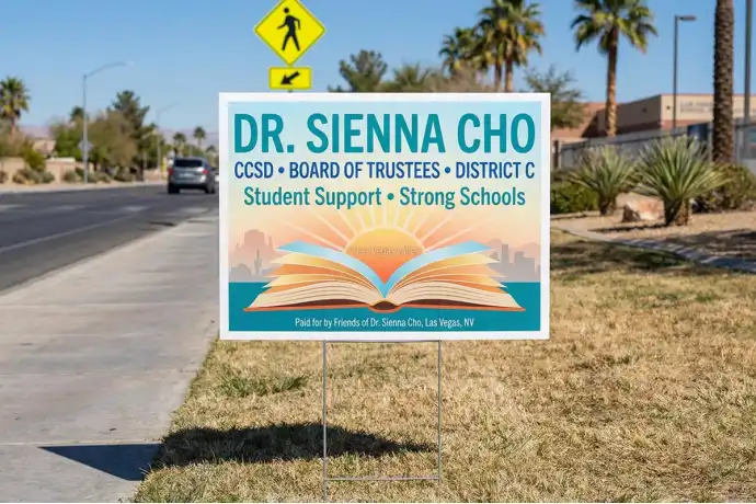 Las Vegas Political Yard Signs