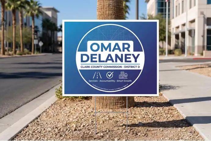 Las Vegas Political Yard Signs