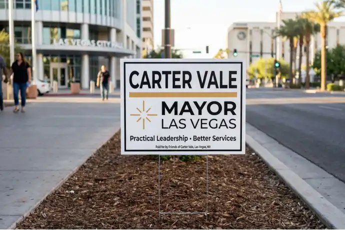 Las Vegas Political Yard Signs