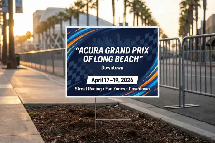 Long Beach Yard Signs