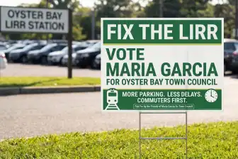 Long Island Political Yard Signs