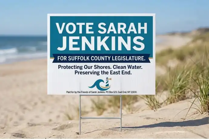 Long Island Political Yard Signs