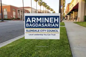 Los Angeles Political Yard Signs