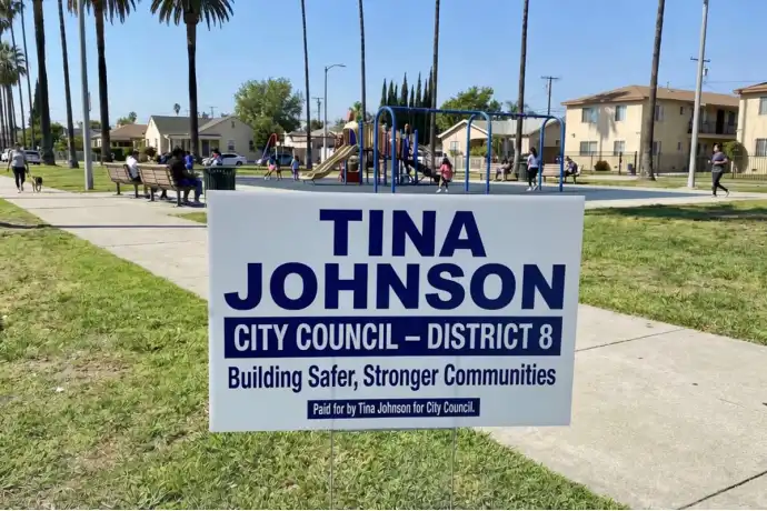 Los Angeles Political Yard Signs