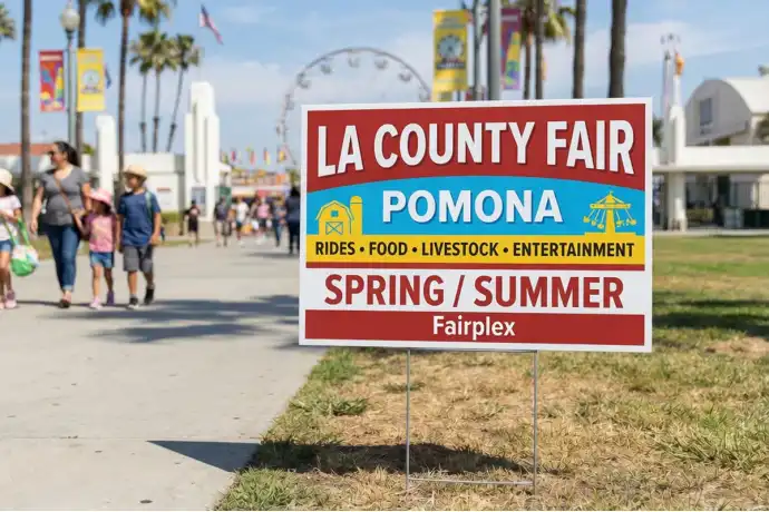 Los Angeles Yard Signs