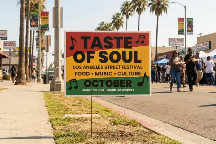 Los Angeles Yard Signs