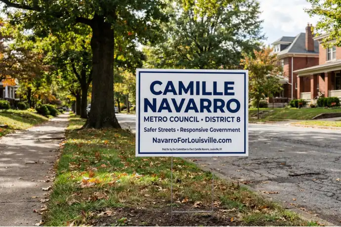 Louisville Political Yard Signs