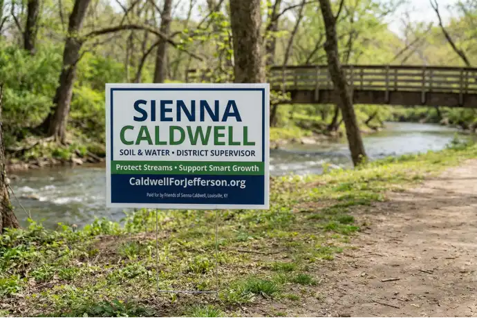 Louisville Political Yard Signs