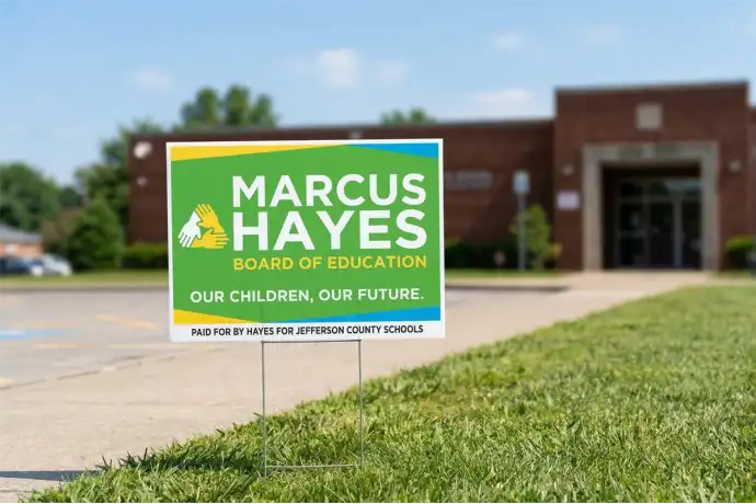 Louisville Political Yard Signs