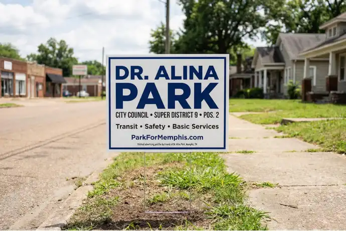 Memphis Political Yard Signs