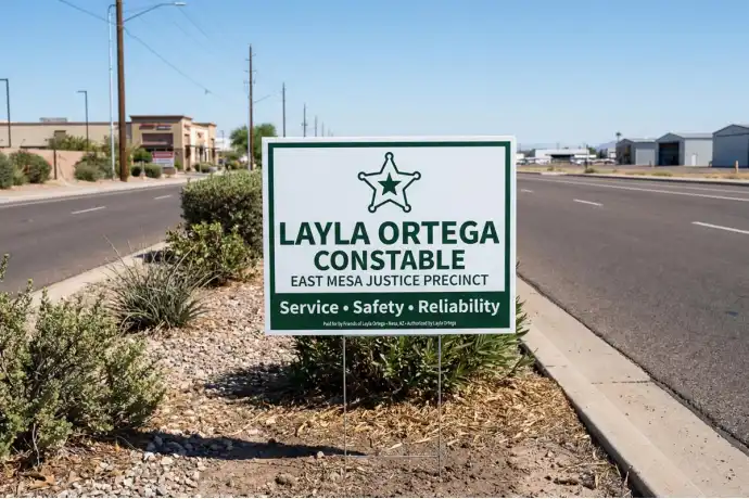 Mesa Political Yard Signs