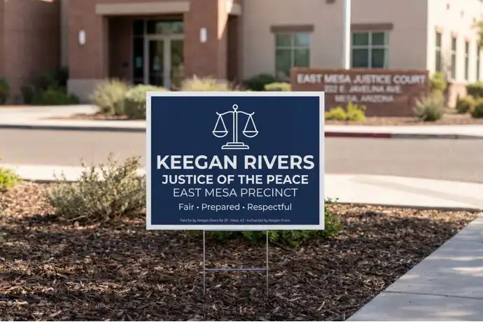 Mesa Political Yard Signs