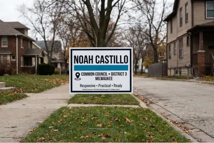 Milwaukee Political Yard Signs