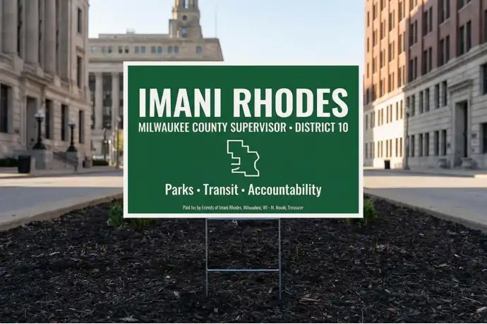 Milwaukee Political Yard Signs