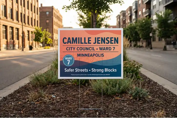 Minneapolis Political Yard Signs
