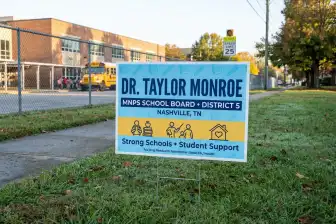 Nashville Political Yard Signs