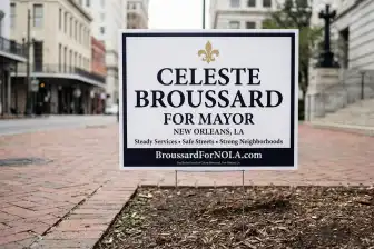 New Orleans Political Yard Signs