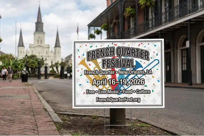 New Orleans Yard Signs