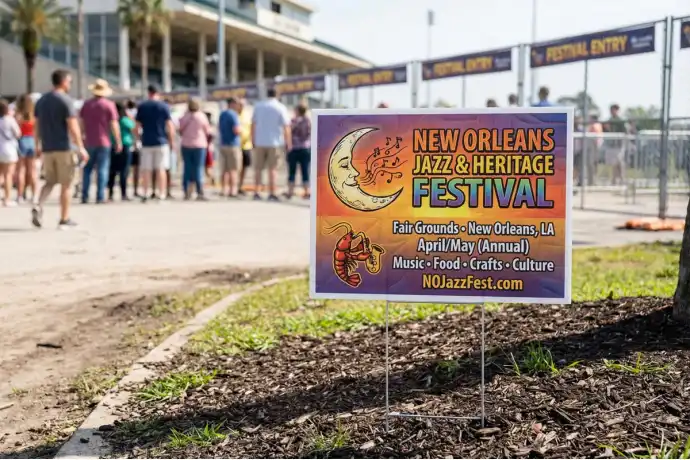 New Orleans Yard Signs