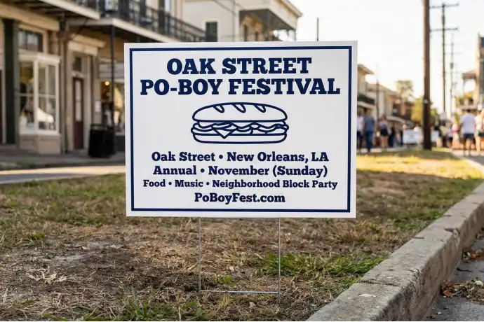 New Orleans Yard Signs
