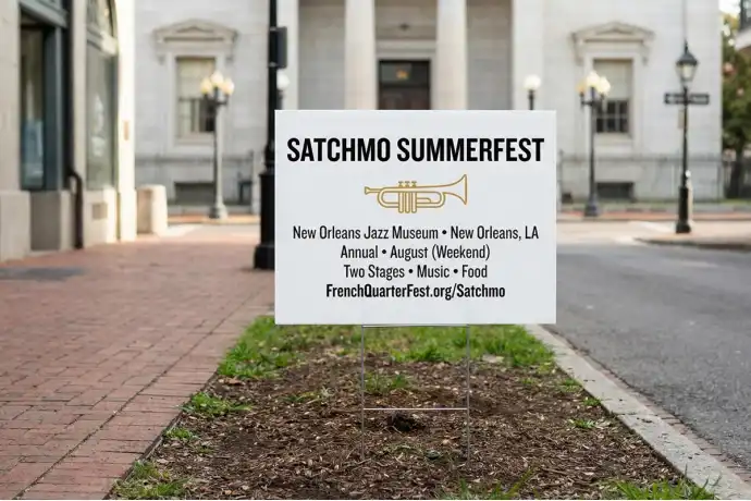 New Orleans Yard Signs