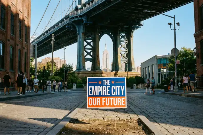 New York City Political Yard Signs