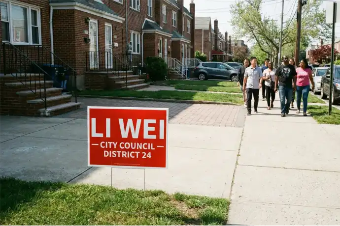 New York City Political Yard Signs