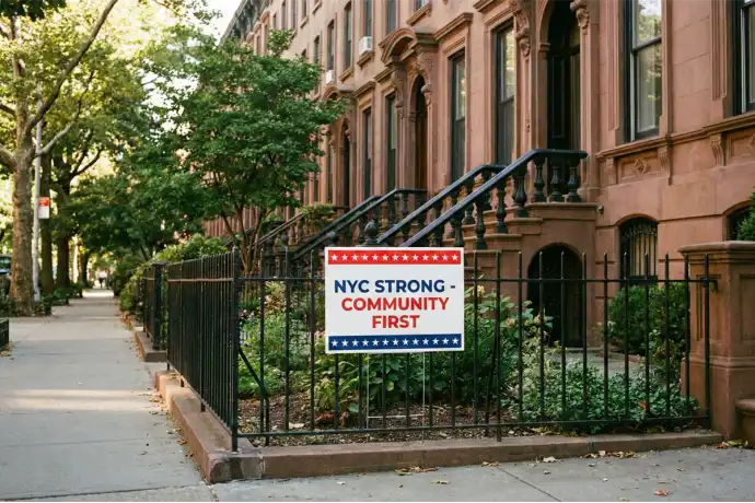 New York City Political Yard Signs