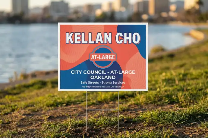 Oakland Political Yard Signs