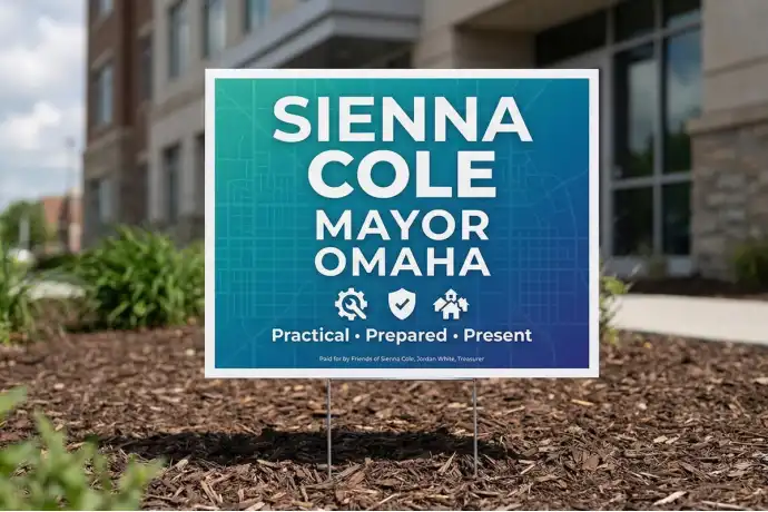 Omaha Political Yard Signs