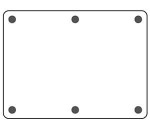 All Corners & Top & Bottom Center
                                                       + $9.00 