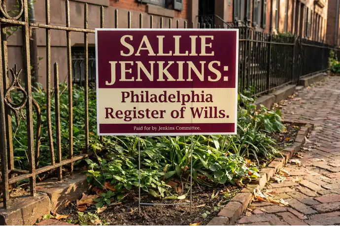 Philadelphia Political Yard Signs