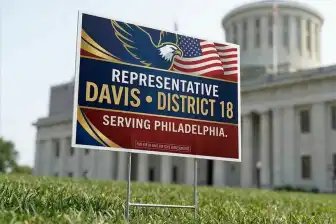 Philadelphia Political Yard Signs