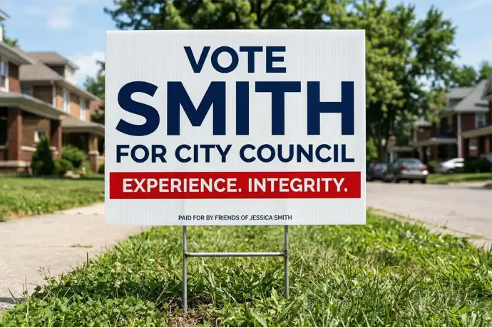 Philadelphia Political Yard Signs