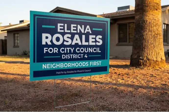 Phoenix Political Yard Signs