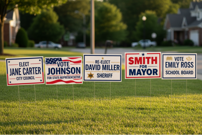 Political Yard Signs