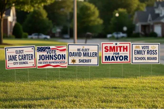 Political Yard Signs